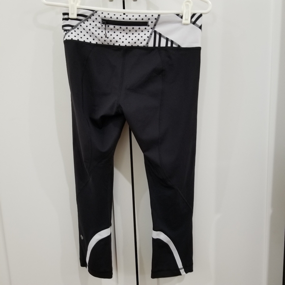 Lululemon Athletica crop leggings black size 6 - Picture 9 of 10
